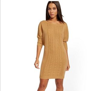 NY&Co Cable-knit Dolman Sweater Dress